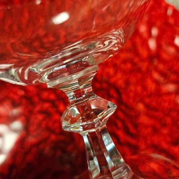 🌹Two Antique Crystal Champagne Glasses - Picture 6 of 8